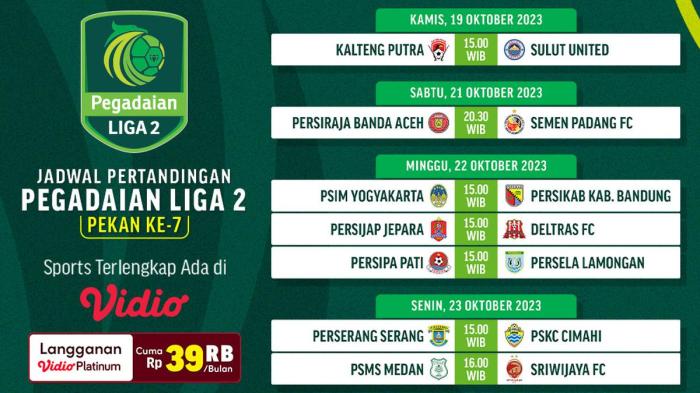 Jadwal Lengkap Kompetisi Bola Pekan Ini