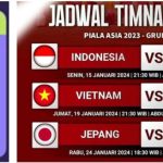 Jadwal Timnas dan Event Olahraga Nasional