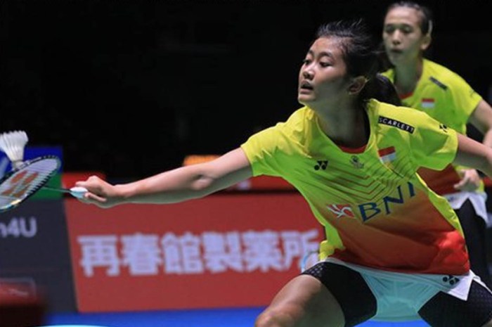 Hasil Kejuaraan Dunia Bulu Tangkis 2022: Ana/Tiwi Disingkirkan Duo Prancis Hasil Kejuaraan Dunia Bulu Tangkis 2022: Ana/Tiwi Disingkirkan Duo Prancis