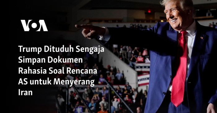 Rencana Rahasia Terbongkar, Operasi AS ke Iran Dimulai Saat Tengah Malam