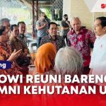 Reuni Kehutanan UGM, Jokowi dan Iriana Disambut Hangat Mahasiswa