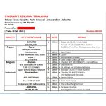 Itinerary Liburan Bulanan ke Beberapa Negara Sekaligus