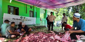 Senyum Bahagia Penerima Manfaat Hewan Kurban