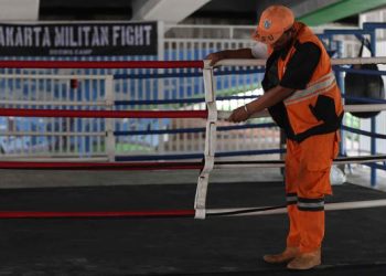 Cegah Tawuran, Pemkot Jakarta Timur Sediakan Ring Tinju di Kolong Flyover Pasar Rebo