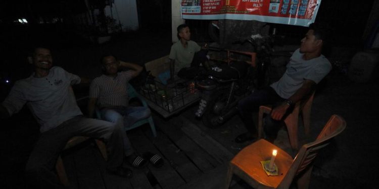 19 Jam Pemadaman Listrik di Sumut Sebagian Wilayah Medan Masih Gelap