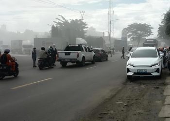 Pabrik Kimia Meledak di Cilegon, Kabut Tebal Menghampiri Permukiman Warga