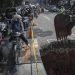 Kurangi Macet di Jalan Raya Lenteng Agung yang Amblas