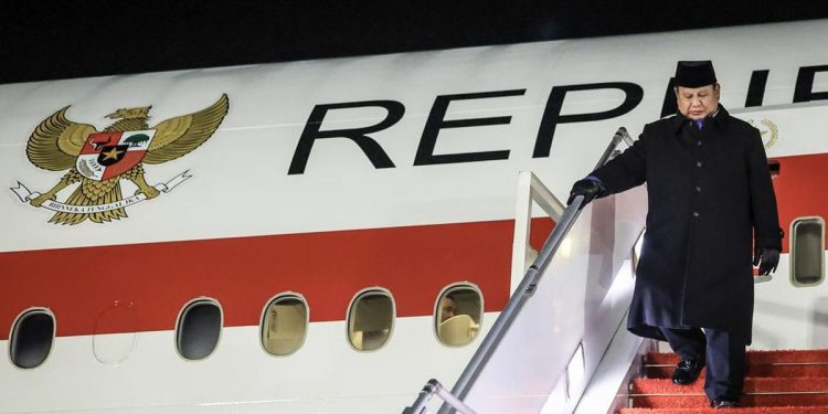 Prabowo Tiba di Prancis untuk Salat Idul Adha di Paris