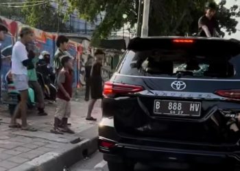 Fortuner Viral Dihujani Massa di Tanah Abang, Simak Dugaan Penyebabnya