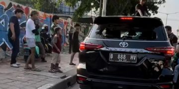 Fortuner Viral Dihujani Massa di Tanah Abang, Simak Dugaan Penyebabnya