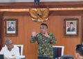 Latihan Siswa Sekolah Rakyat oleh 1.000 Taruna Akmil