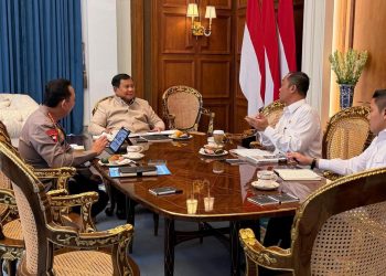 Prabowo dan Kapolri Bertemu di Istana Bahas Berbagai Isu Penting