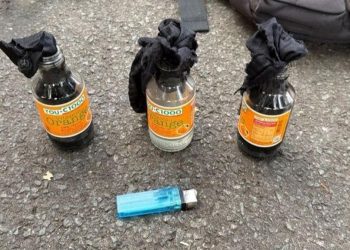 Pembawa Bom Molotov di Demonstrasi Mahasiswa Menjadi Tersangka