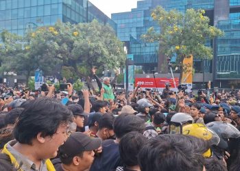 Klakson Bersahutan Jadi Simbol Perlawanan Mahasiswa di Jakarta
