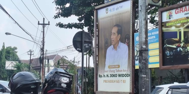 Pemkot Solo Pasang Baliho Ultah Jokowi, Gerindra Mengungkapkan Kekecewaan