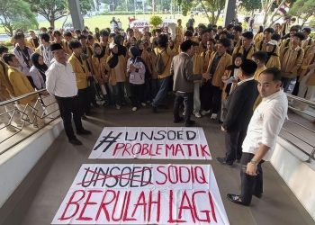 Rektor Tanggapi Protes Mahasiswa Unsoed Terkait Delegasi ke Kunker Griban