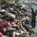 Tumpukan Sampah di Gang Swadaya Jakarta