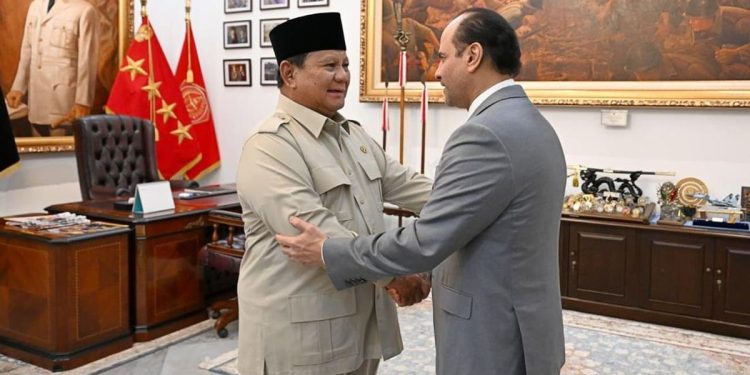 Wakil PM Qatar Sampaikan Pesan Khusus dari Emir pada Prabowo