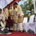 Ritual Tanah Gajah Lampung, Jokowi Langkahi Kepala Kerbau di Karpet Merah