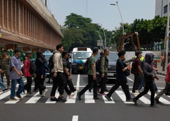 Dishub DKI Tambah CCTV dan Pengeras Suara di Rambu Penyeberangan Pejalan Kaki