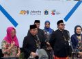 Jembatan Gembok Cinta Rasuna Didirikan di Atas Sungai Cideng