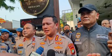 Polisi Minta Publik Tidak Berspekulasi tentang Pagar Mal Jakarta yang Aman dan Kondusif