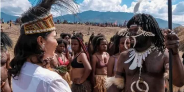 Wamenpar Hadiri Festival Lembah Baliem Sebelum Terjadi Insiden Penembakan