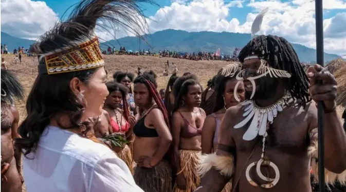 Wamenpar Hadiri Festival Lembah Baliem Sebelum Terjadi Insiden Penembakan