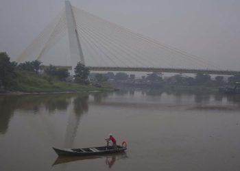 Pekanbaru Dilanda Kabut Asap, Kualitas Udara Berbahaya bagi Kesehatan