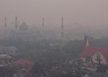 Pekanbaru Terpapar Asap, Kualitas Udara Sangat Berbahaya