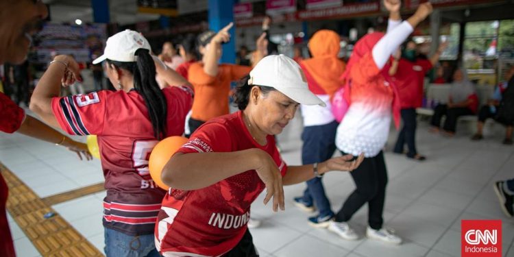 Keseruan Lomba 17 Agustusan di Terminal Kampung Rambutan