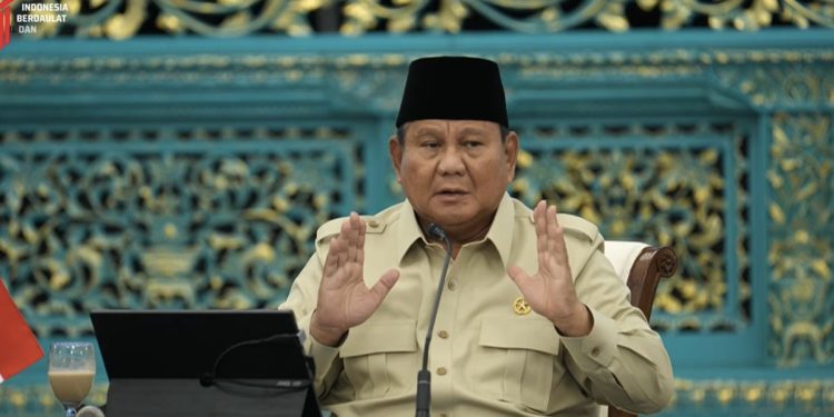 Prabowo Minta Periset BRIN Diam saat Membahas Teknologi Nuklir