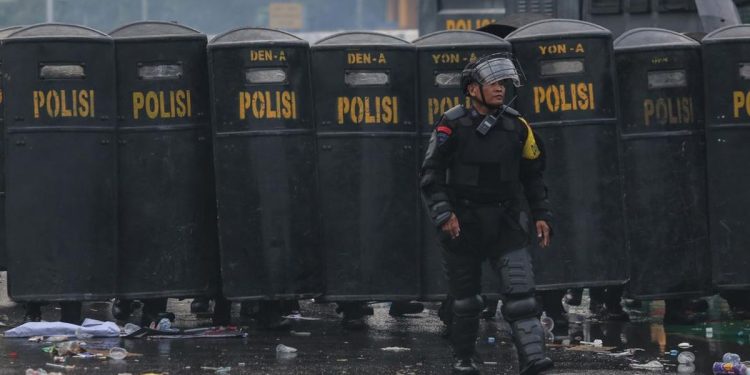 18.504 Aparat Kepolisian Siaga untuk Aksi 27 Agustus di Jakarta