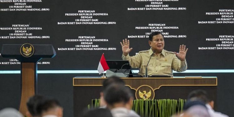 Prabowo Hadiri Peluncuran Buku Bahlil dan Pidato tentang Kepemimpinan