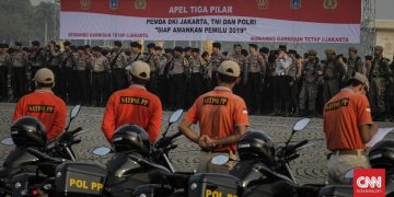 Aparat Gabungan Dikerahkan Kawal Aksi 29 September di Jakarta Sebanyak 17628 Orang