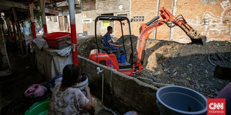 Anak Kali Krukut Diperbaiki, Target Selesai 2028 Tanpa Penggusuran