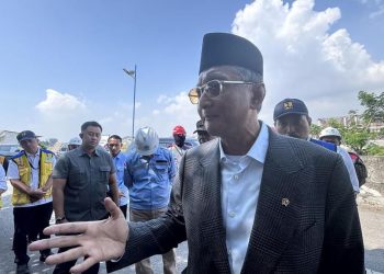 Menteri PU Sidak Kekeringan Sawah Bekasi Terkait Laporan Positif yang Mencurigakan