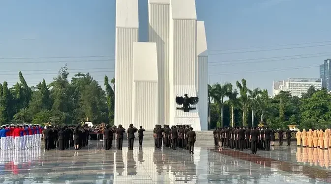 Jenazah Mantan Panglima TNI Widodo AS Dimakamkan di TMP Kalibata