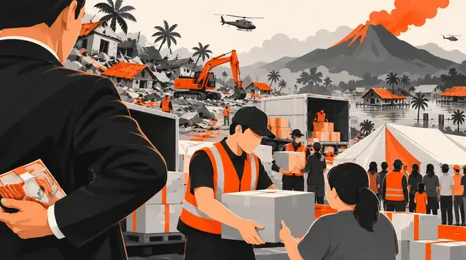 Enam Kasus Korupsi Bantuan Bencana Alam