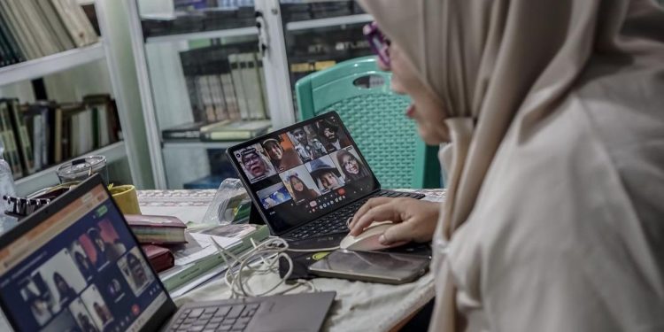 Mekanisme PJJ Pesantren untuk 3 Pulau Terdampak Karhutla Siap Dilaksanakan