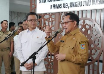 Menko PMK Sugiono Apresiasi Kinerja Satgas PRR untuk Pemulihan Sumatra