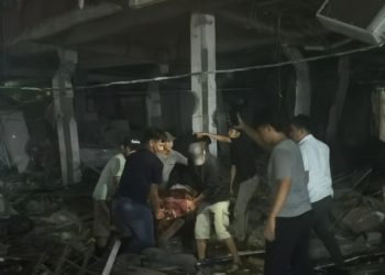 Ledakan Pasar Cimanggis Ciputat Mengakibatkan 8 Warga Luka-luka