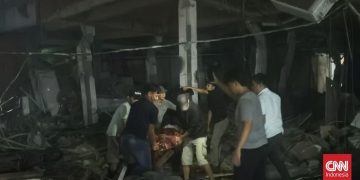 Ledakan Pasar Cimanggis Ciputat Mengakibatkan 8 Warga Luka-luka