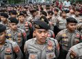 Pengamanan 61 Demo di Jakarta Hari Ini oleh Polda Metro