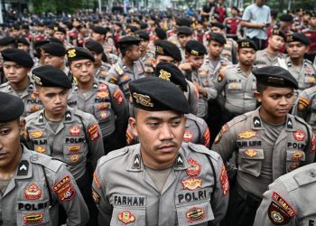Pengamanan 61 Demo di Jakarta Hari Ini oleh Polda Metro