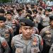Pengamanan 61 Demo di Jakarta Hari Ini oleh Polda Metro