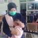 Tangis Haru Bayi Aisya Cari Udara Segar di Tengah Asap Pekat Palembang