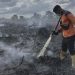 Bandara H Asan Sampit Tutup Total Bulan Oktober Karena Asap Kebakaran Hutan dan Lahan